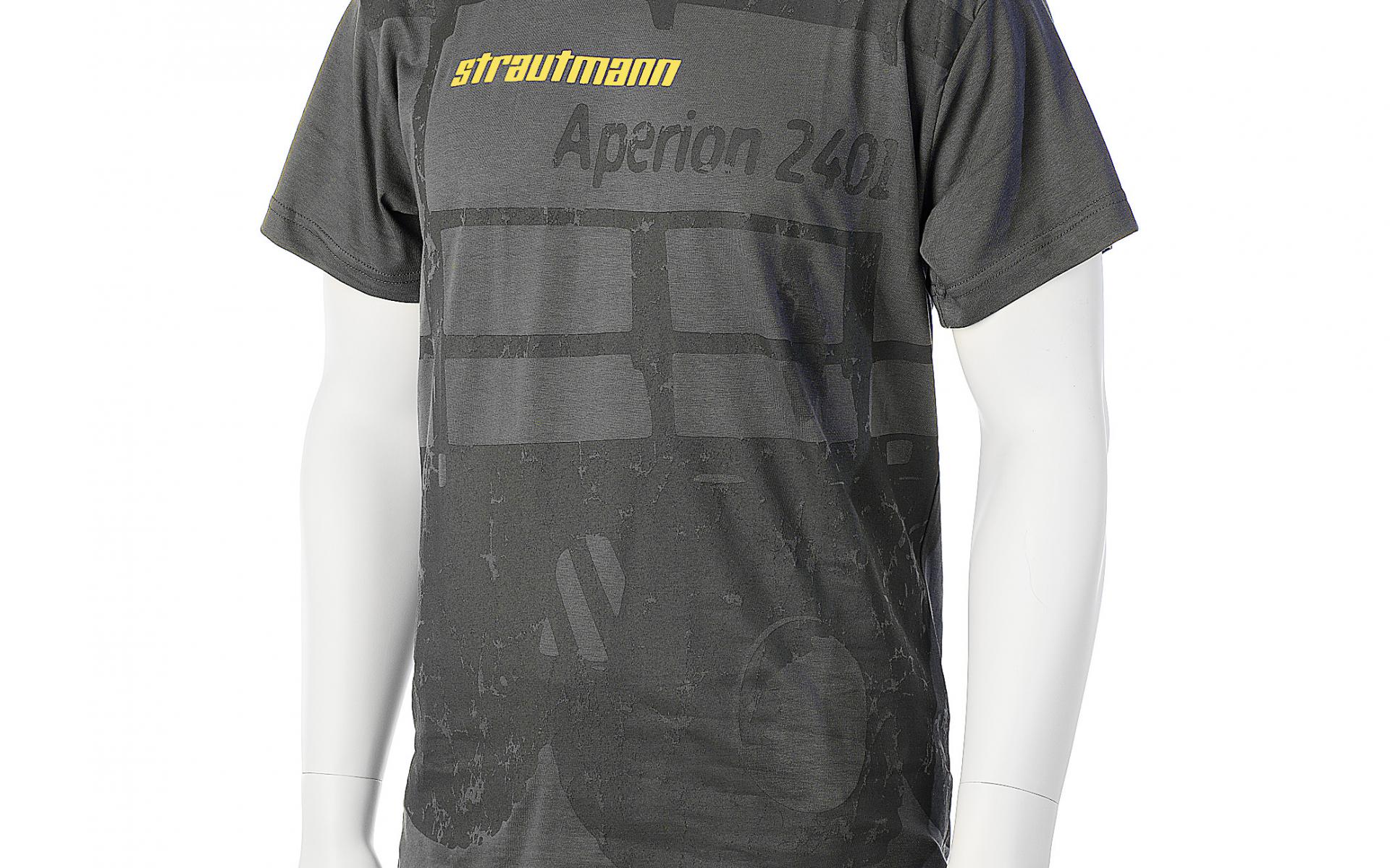 T-Shirt grau Aperion