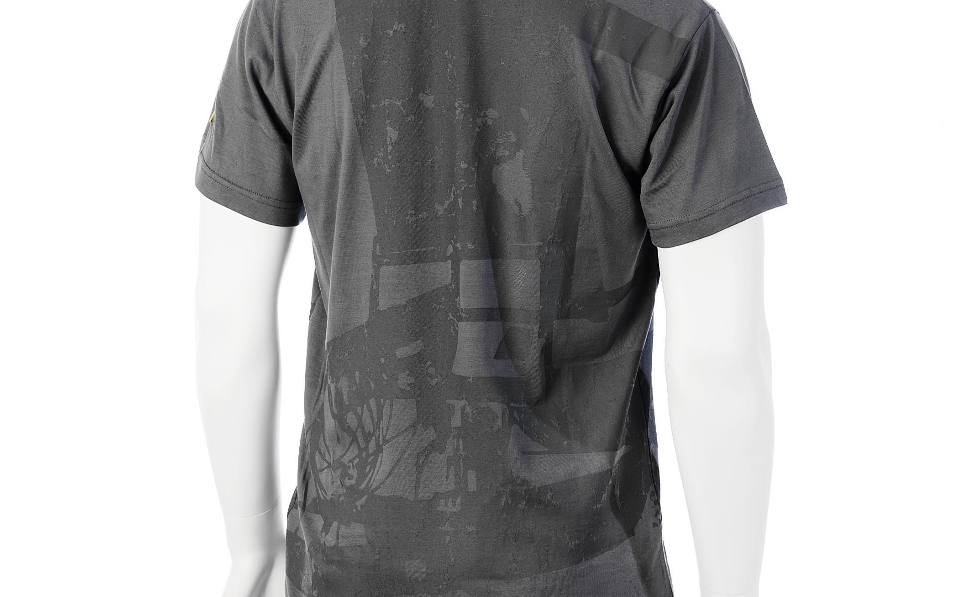 T-Shirt grau Aperion Rückseite