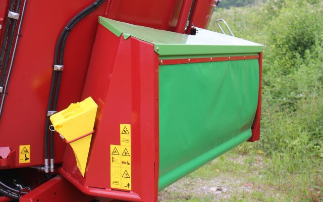 Verti-Mix SF, Austrag hinten mittig